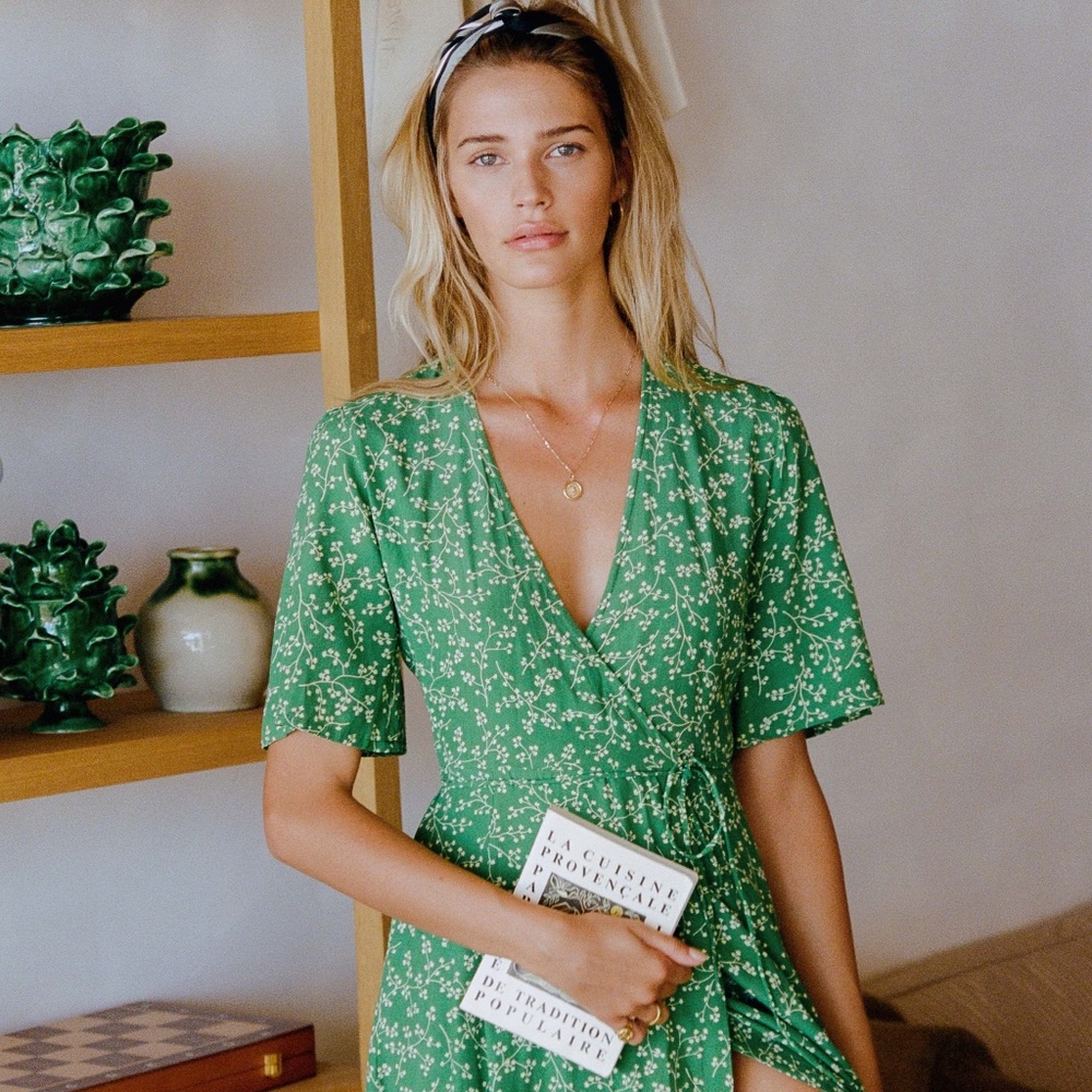 Faithfull Violette Wrap Dress